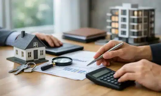 How is the market price of a property determined?